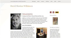 Desktop Screenshot of david-marion-wilkinson.com